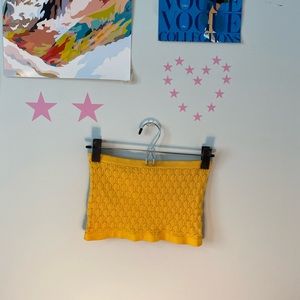 Yellow Tube Top